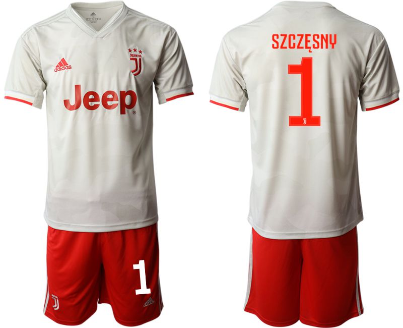 Men 2019-2020 club Juventus FC hoaway #1 white Soccer Jerseys